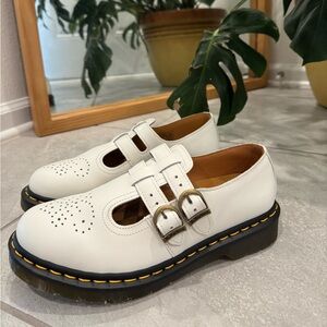 DR. MARTENS 8065 SMOOTH LEATHER MARY JANE SHOES